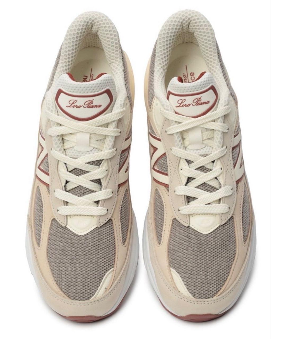 NEW BALANCE Бежевые кроссовки, фото 3