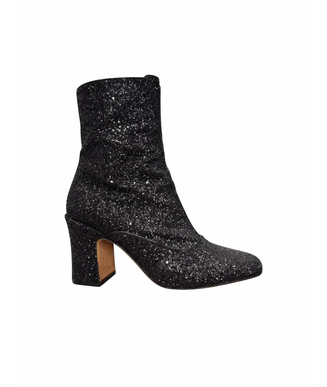 CHRISTIAN DIOR Черные полусапоги, фото 1