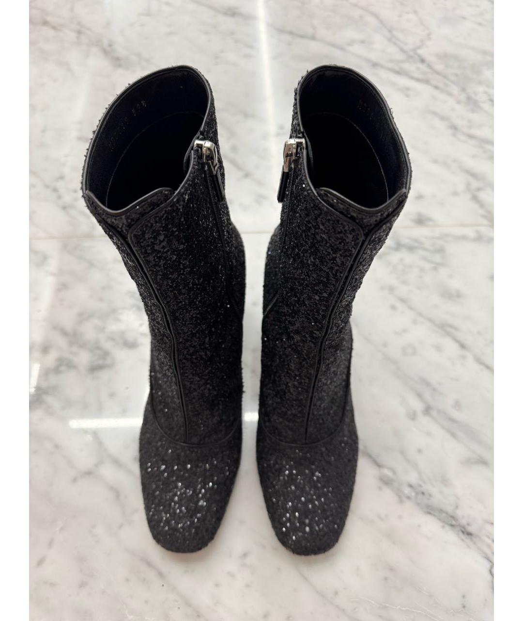 CHRISTIAN DIOR Черные полусапоги, фото 2