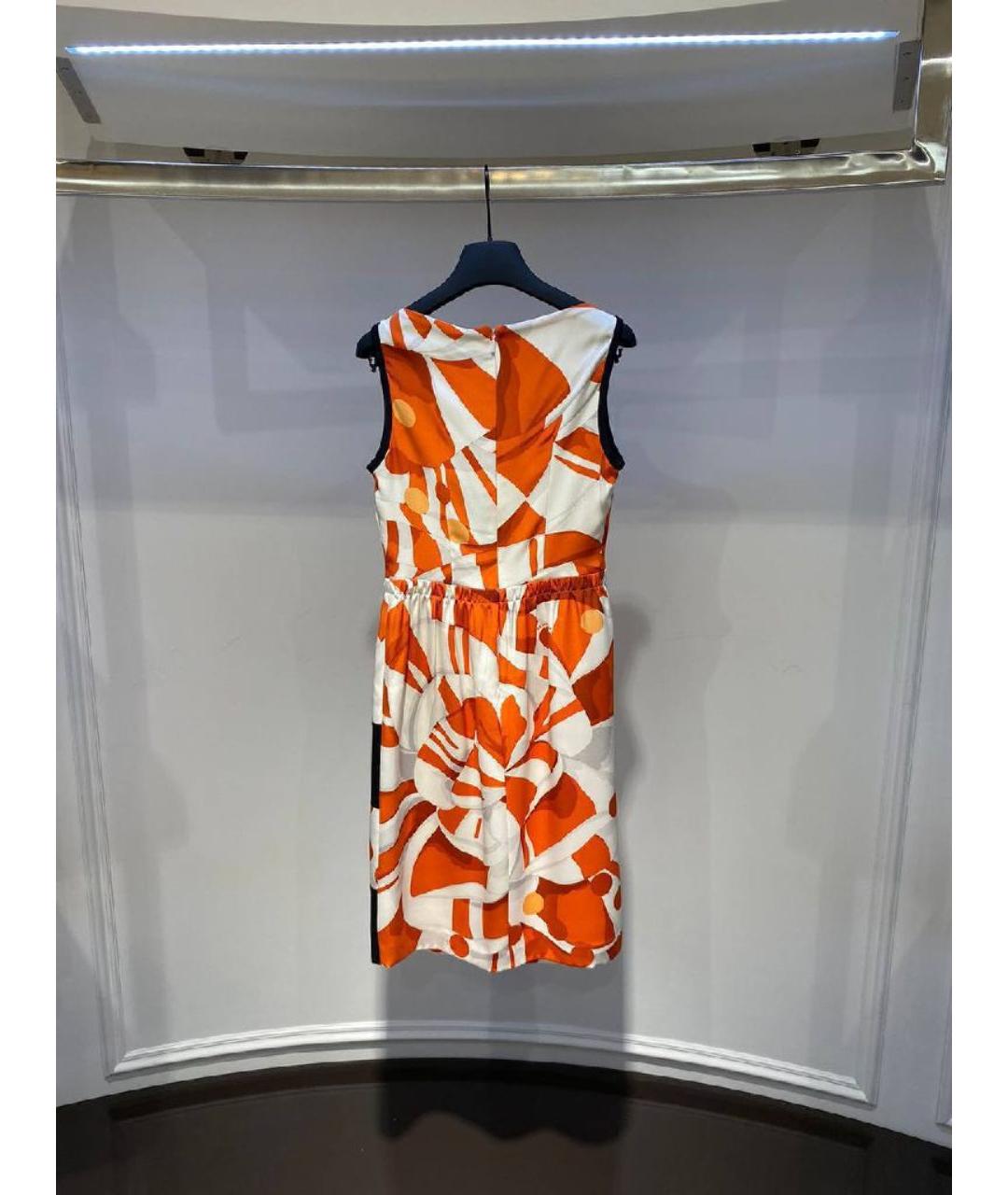 FENDI Оранжевое платье, фото 2