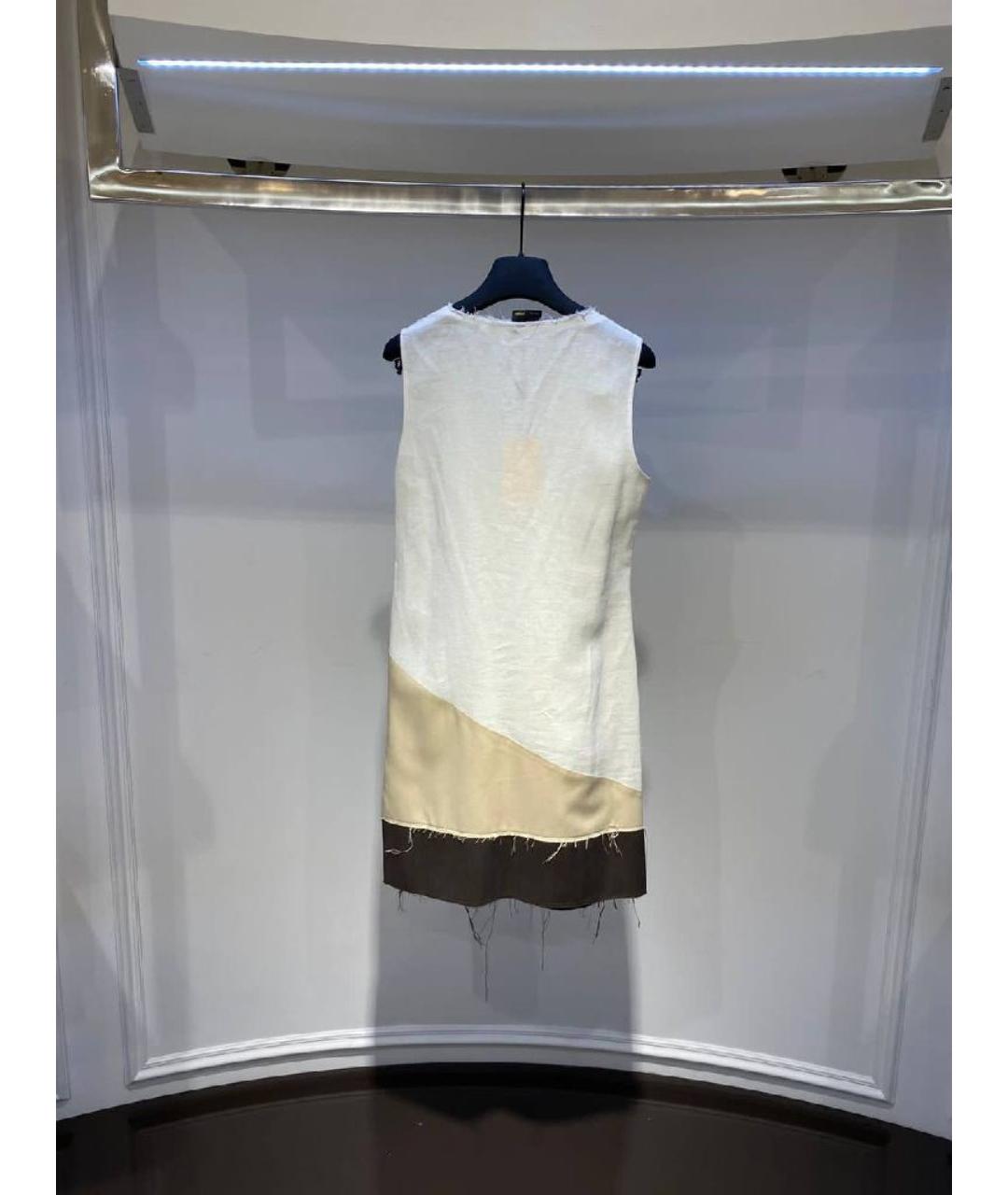 FENDI Бежевое платье, фото 2