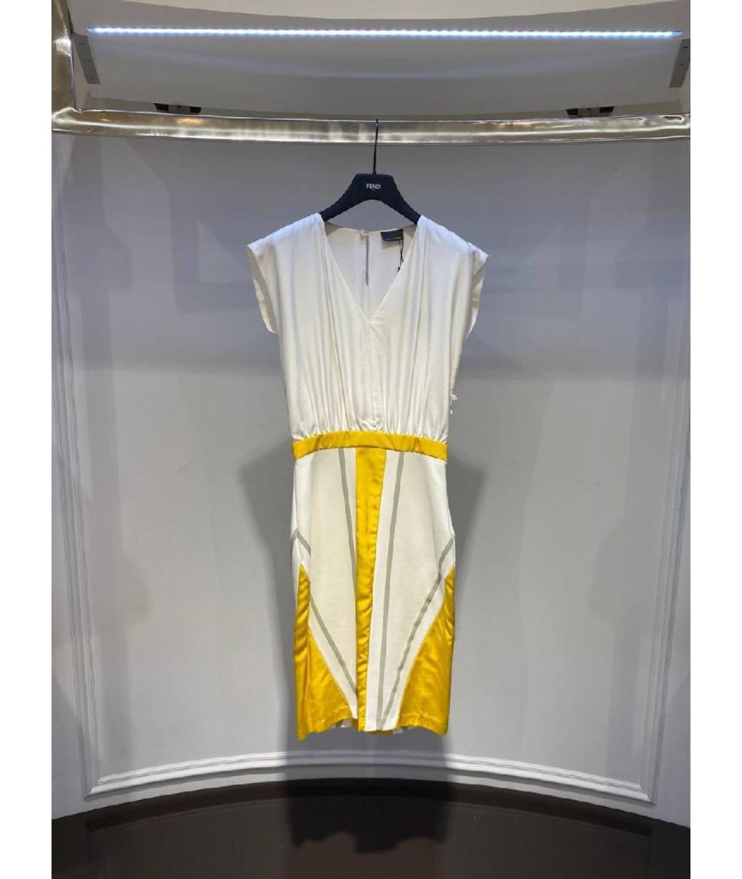FENDI Бежевое платье, фото 3