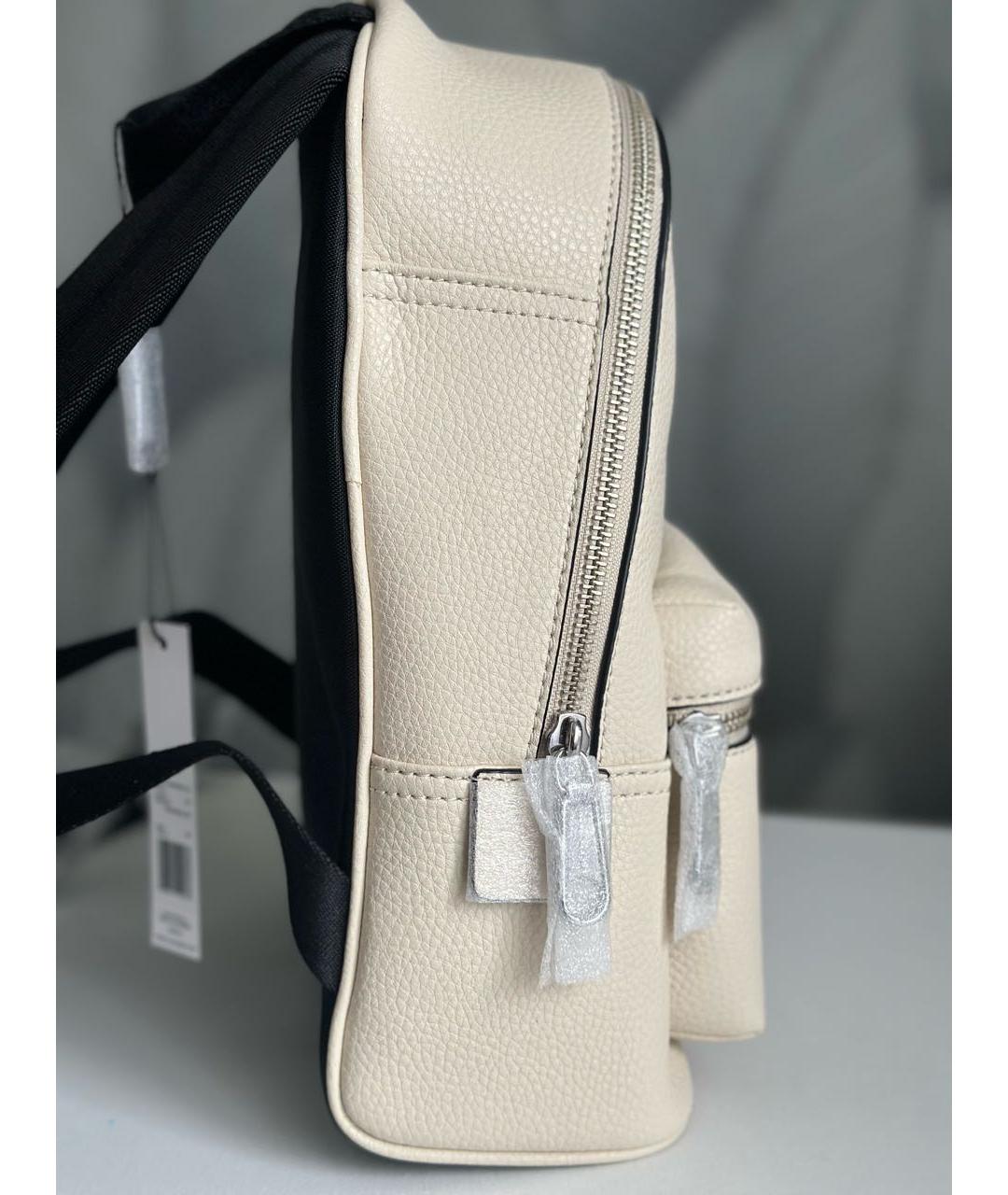 MARC JACOBS Бежевый кожаный рюкзак, фото 4