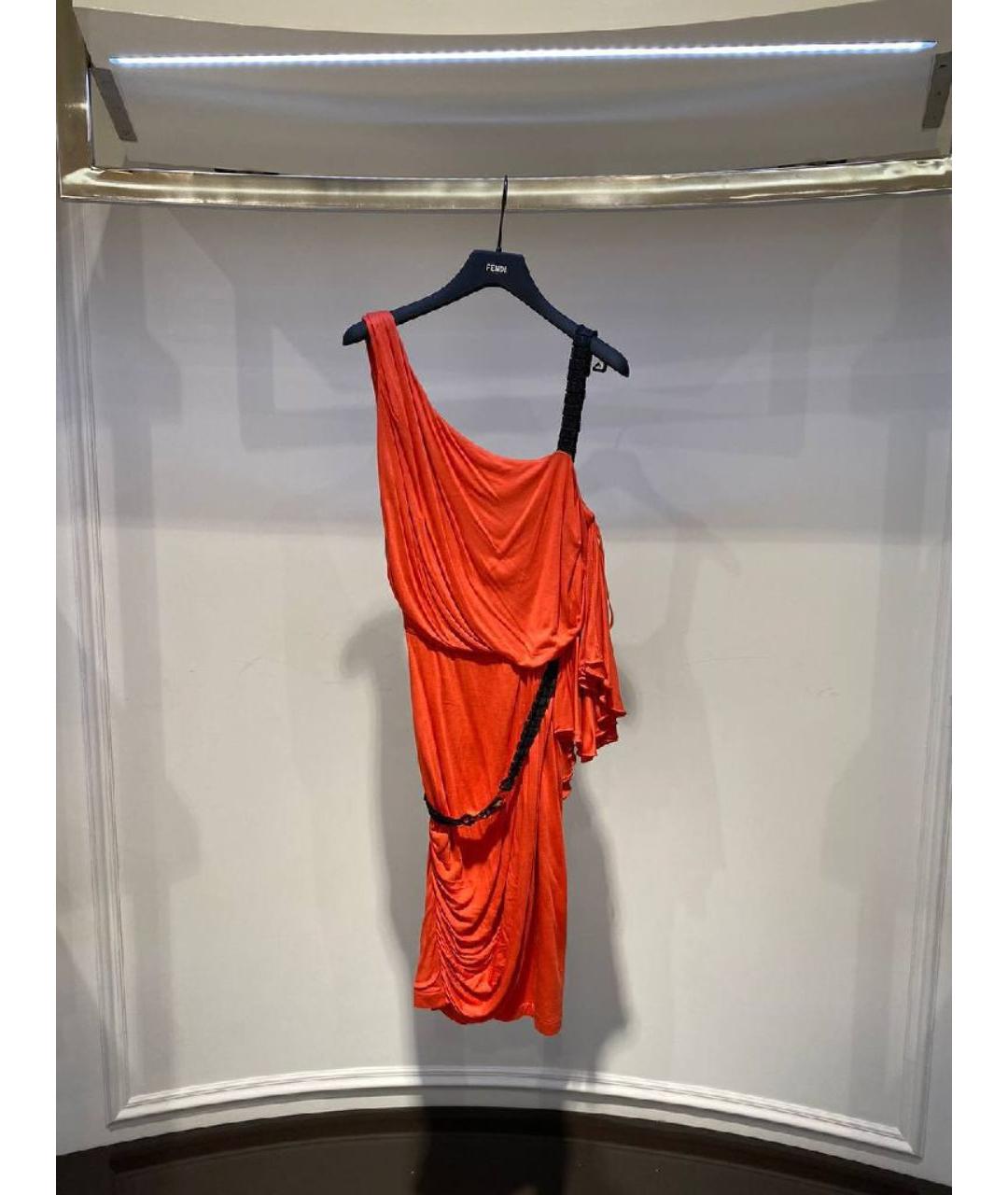 FENDI Красное платье, фото 3