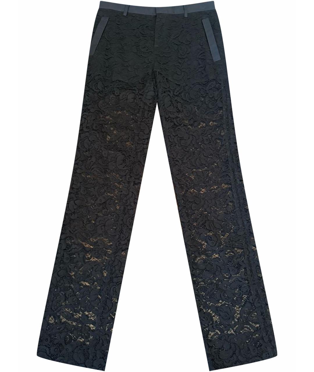 GIVENCHY Черные хлопковые брюки узкие, фото 1