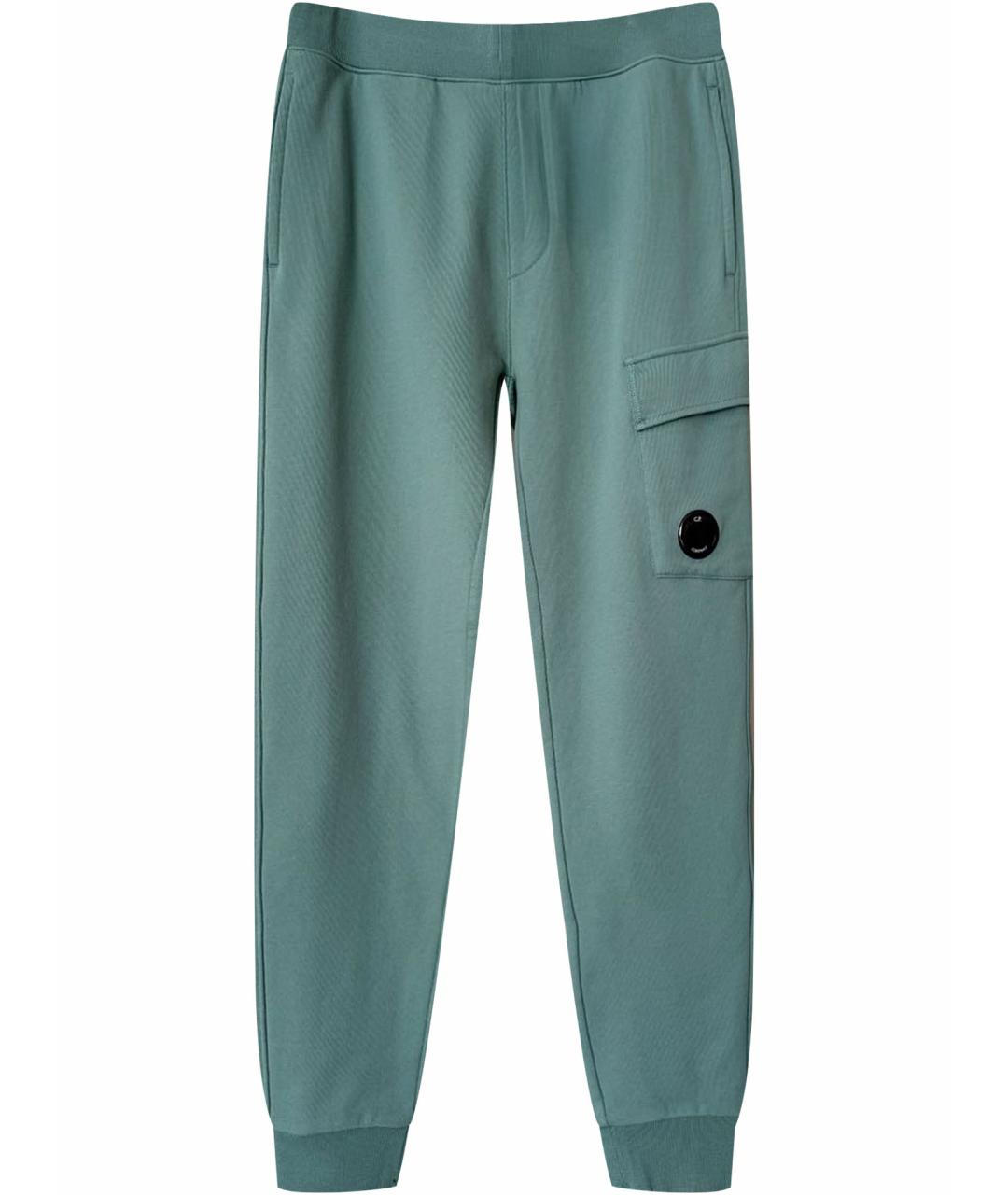 CP COMPANY Зеленые хлопковые повседневные брюки, фото 1