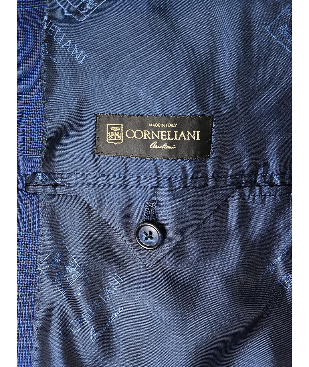 CORNELIANI Синий шерстяной пиджак, фото 5