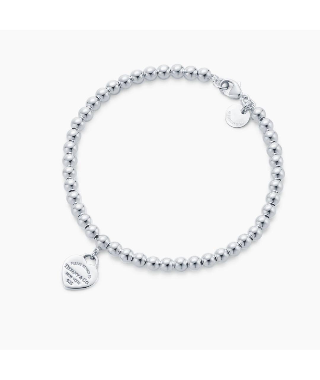 TIFFANY&CO Серебрянный серебряный браслет, фото 2