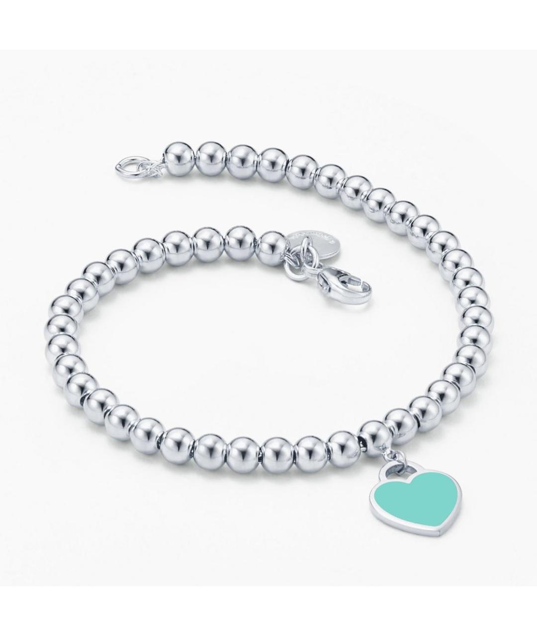 TIFFANY&CO Серебрянный серебряный браслет, фото 3