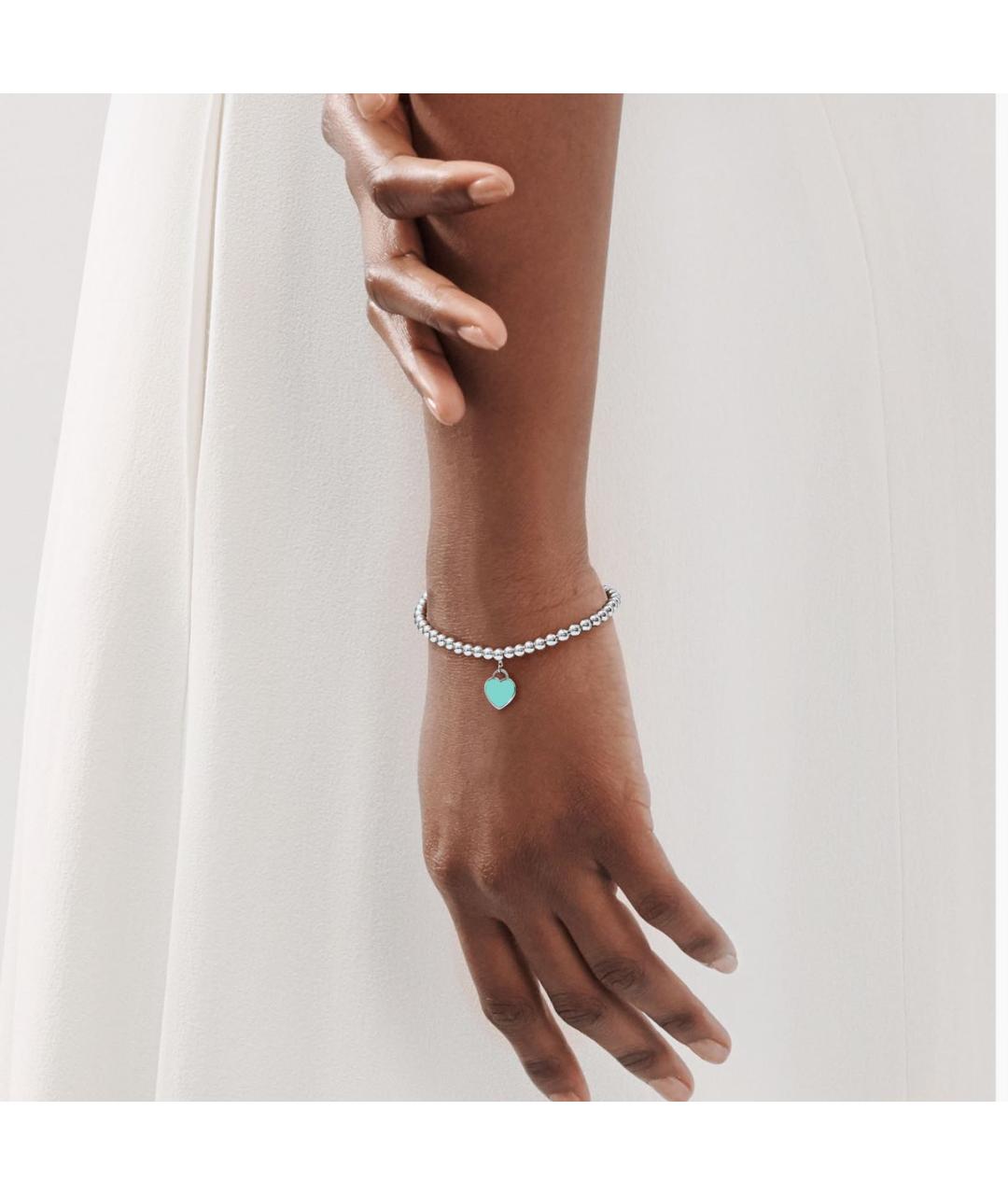 TIFFANY&CO Серебрянный серебряный браслет, фото 3