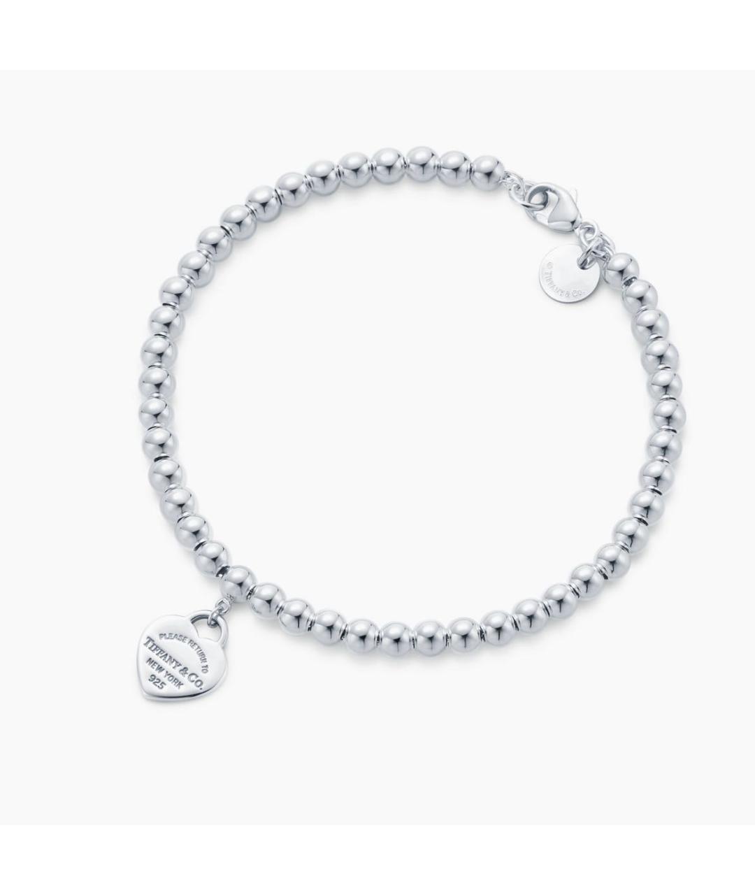 TIFFANY&CO Серебрянный серебряный браслет, фото 2