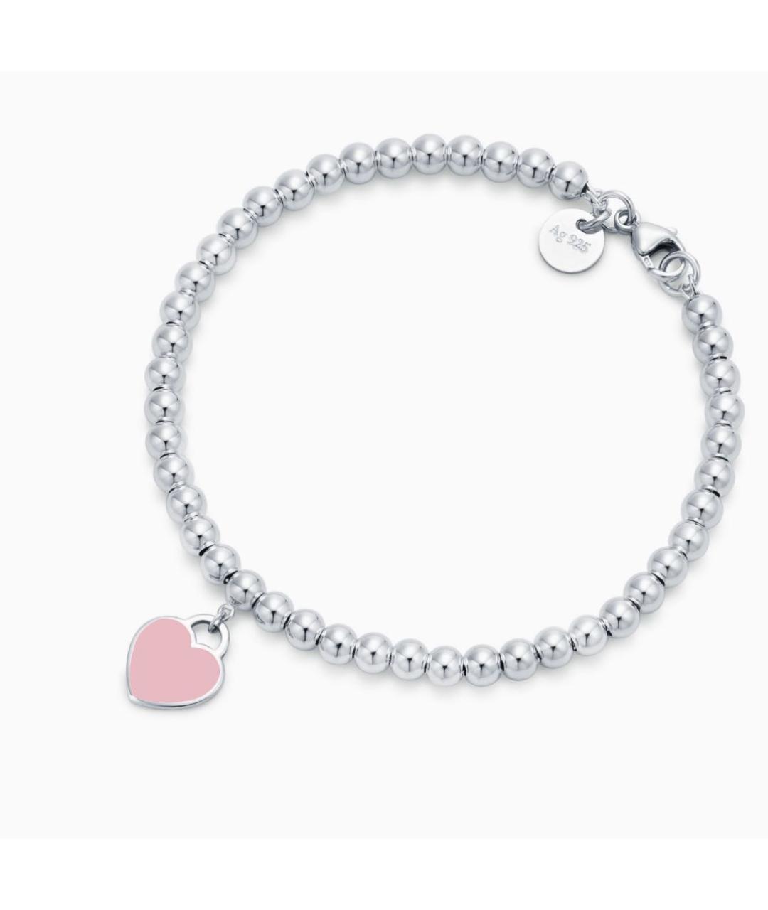 TIFFANY&CO Серебрянный серебряный браслет, фото 5