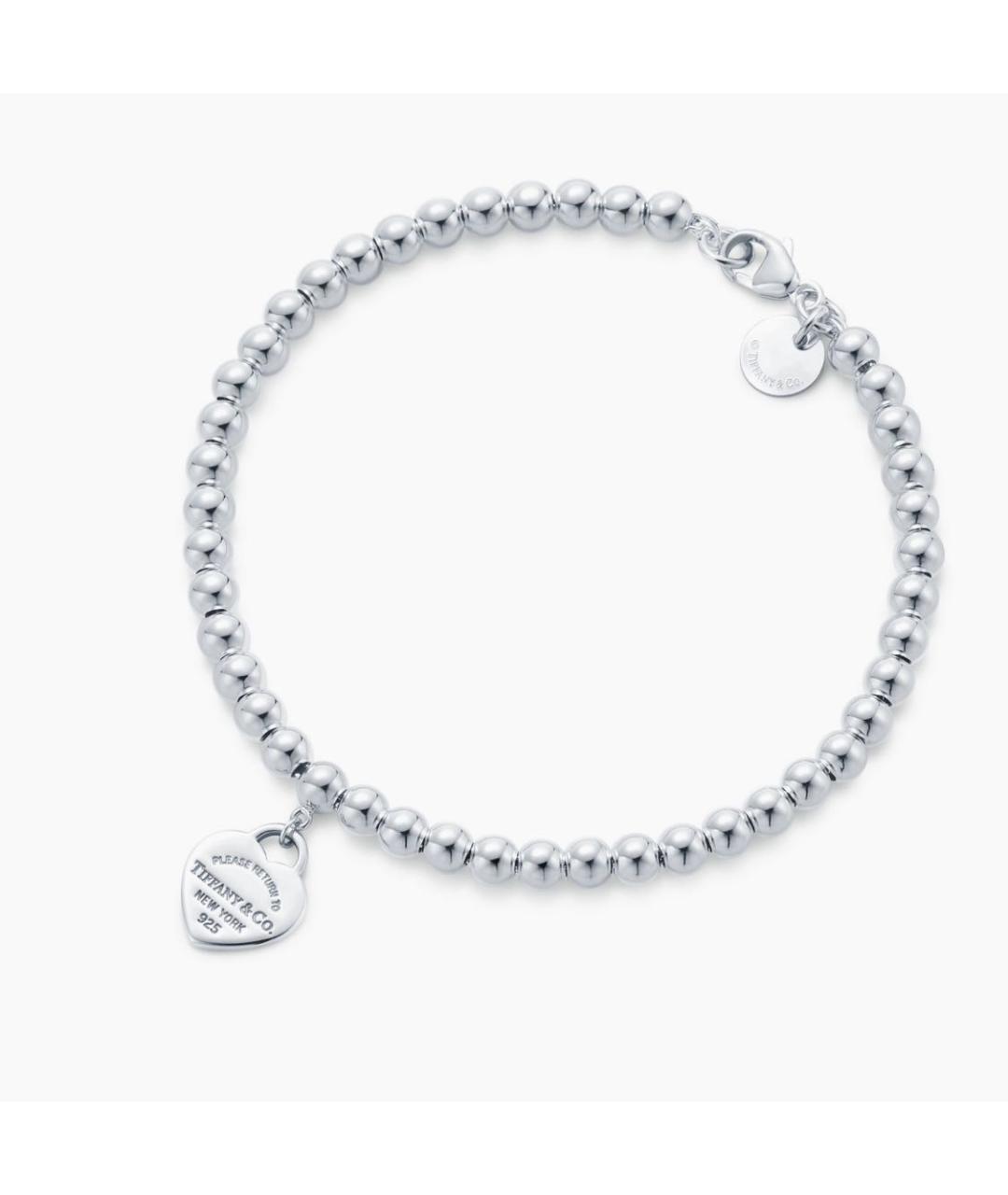 TIFFANY&CO Серебрянный серебряный браслет, фото 2