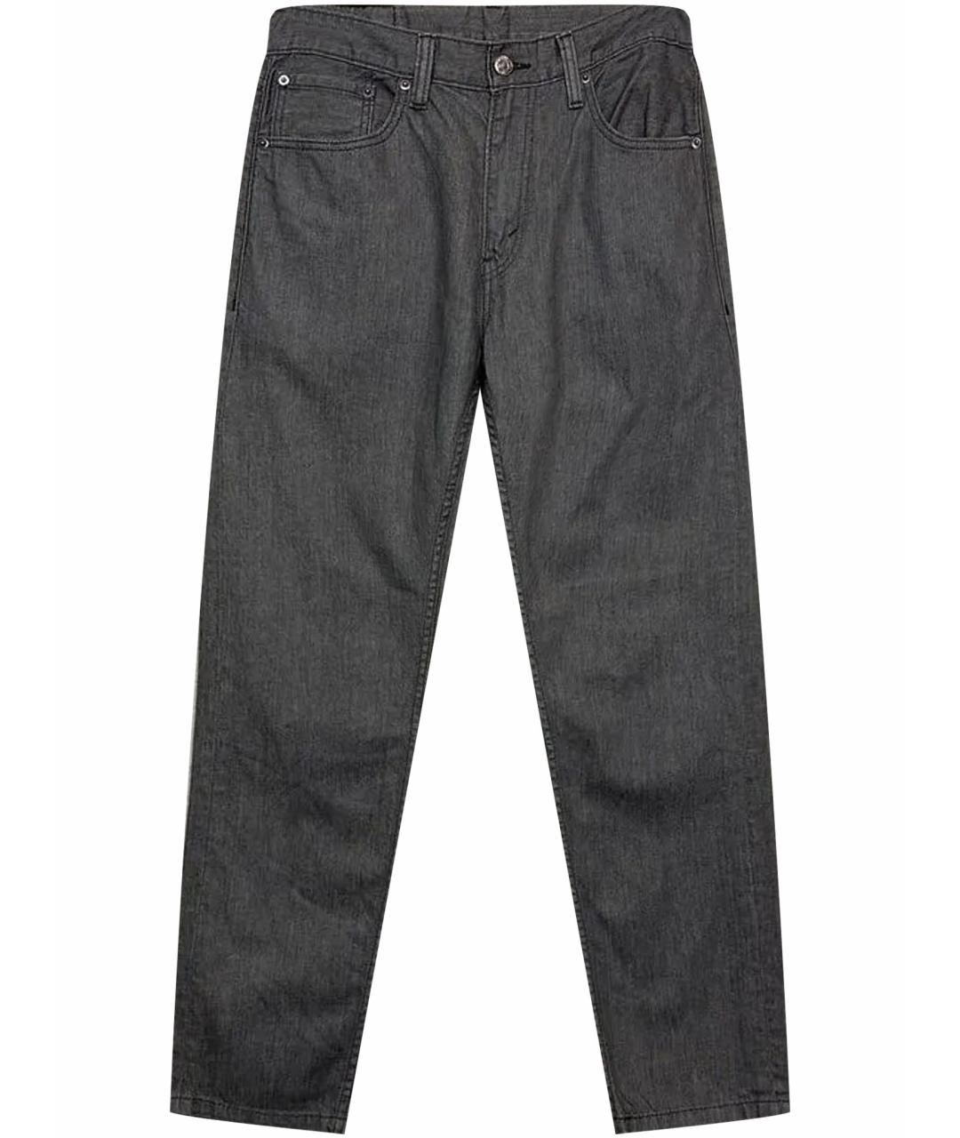 LEVI'S Темно-синие хлопко-полиэстеровые джинсы, фото 8