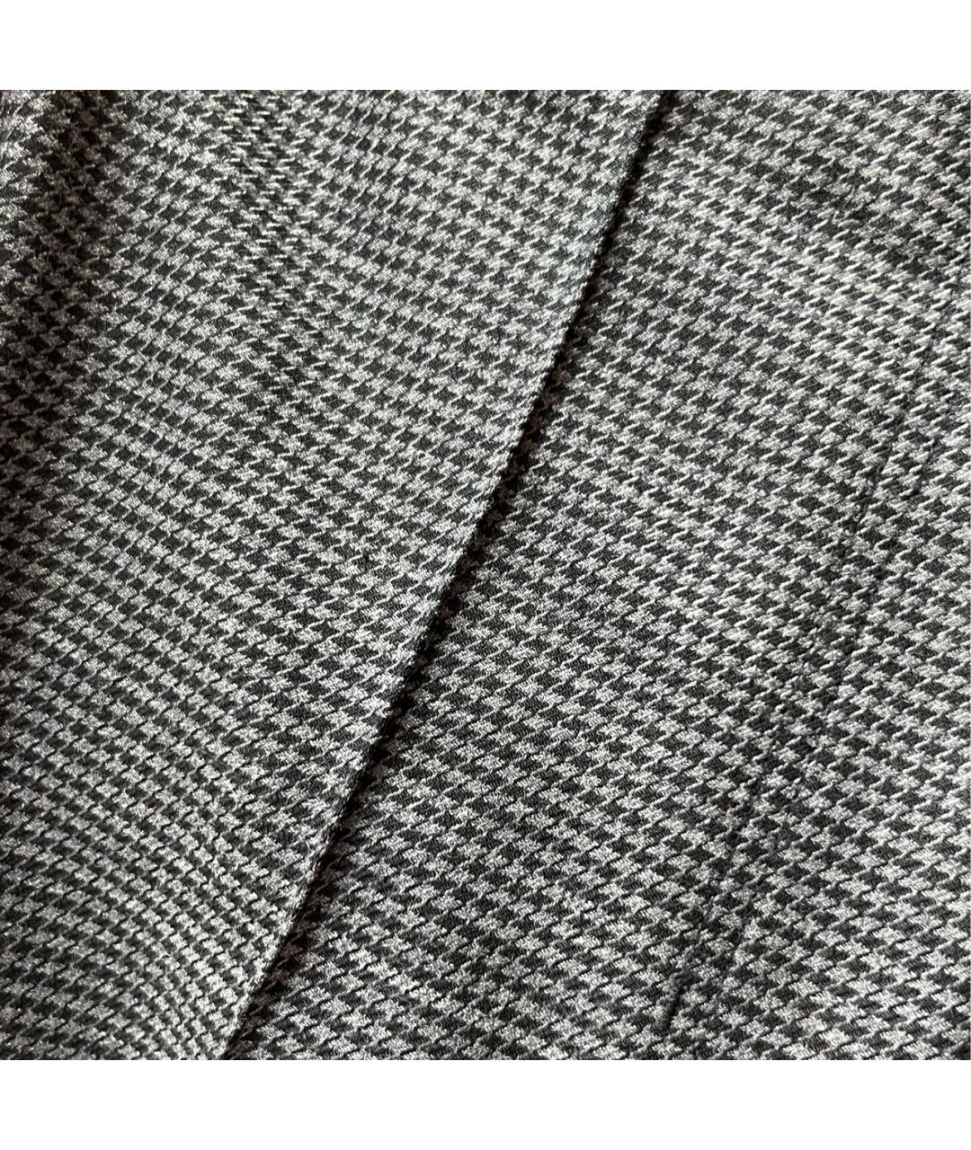 HELMUT LANG Серые прямые брюки, фото 5