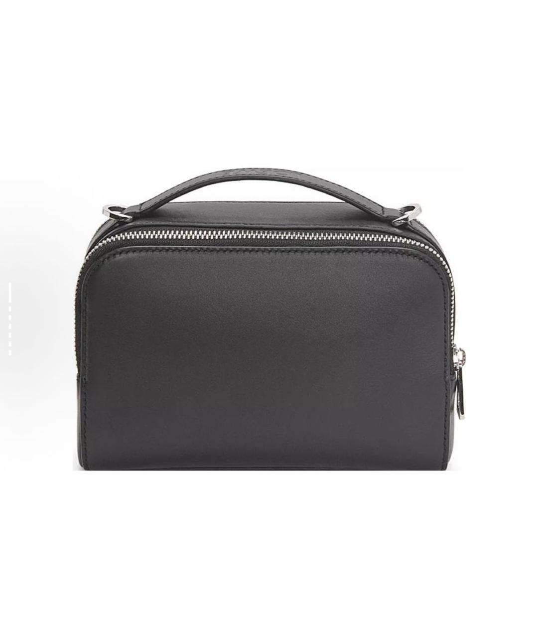 LOEWE Черная кожаная сумка на плечо, фото 3