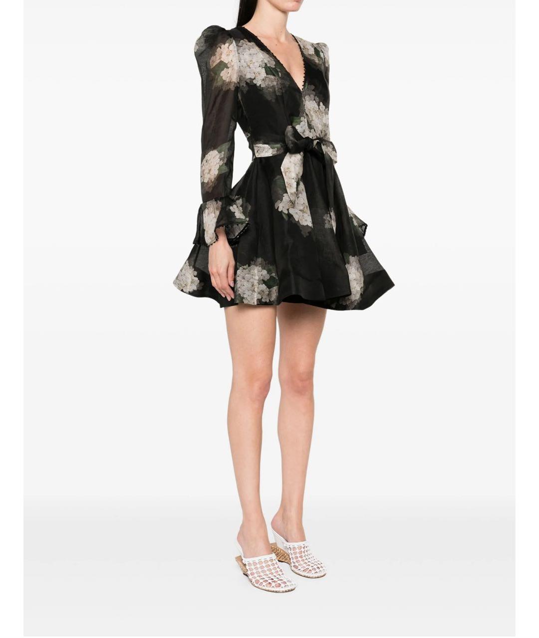 ZIMMERMANN Черное коктейльное платье, фото 6