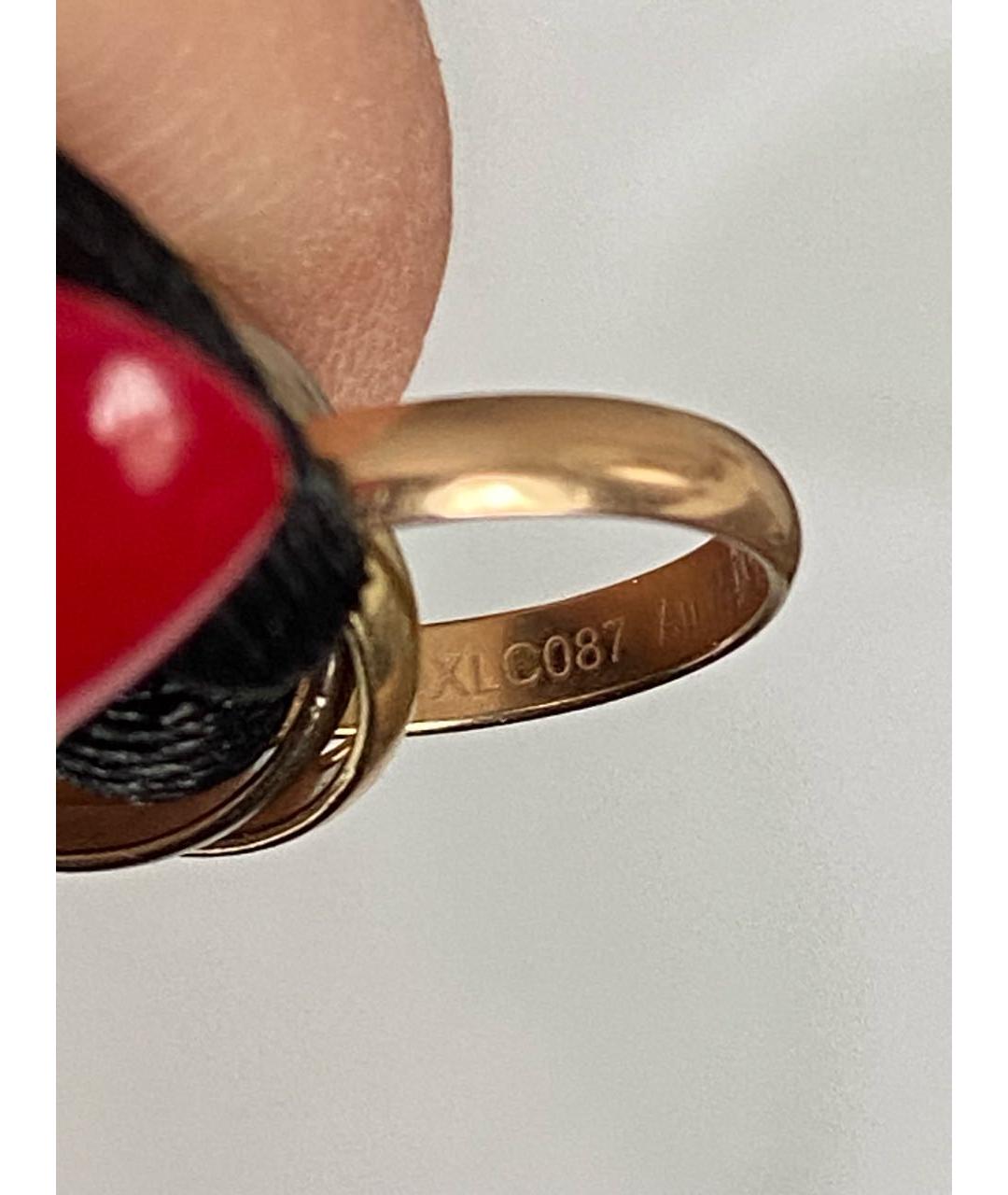 CARTIER Черный браслет из желтого золота, фото 5