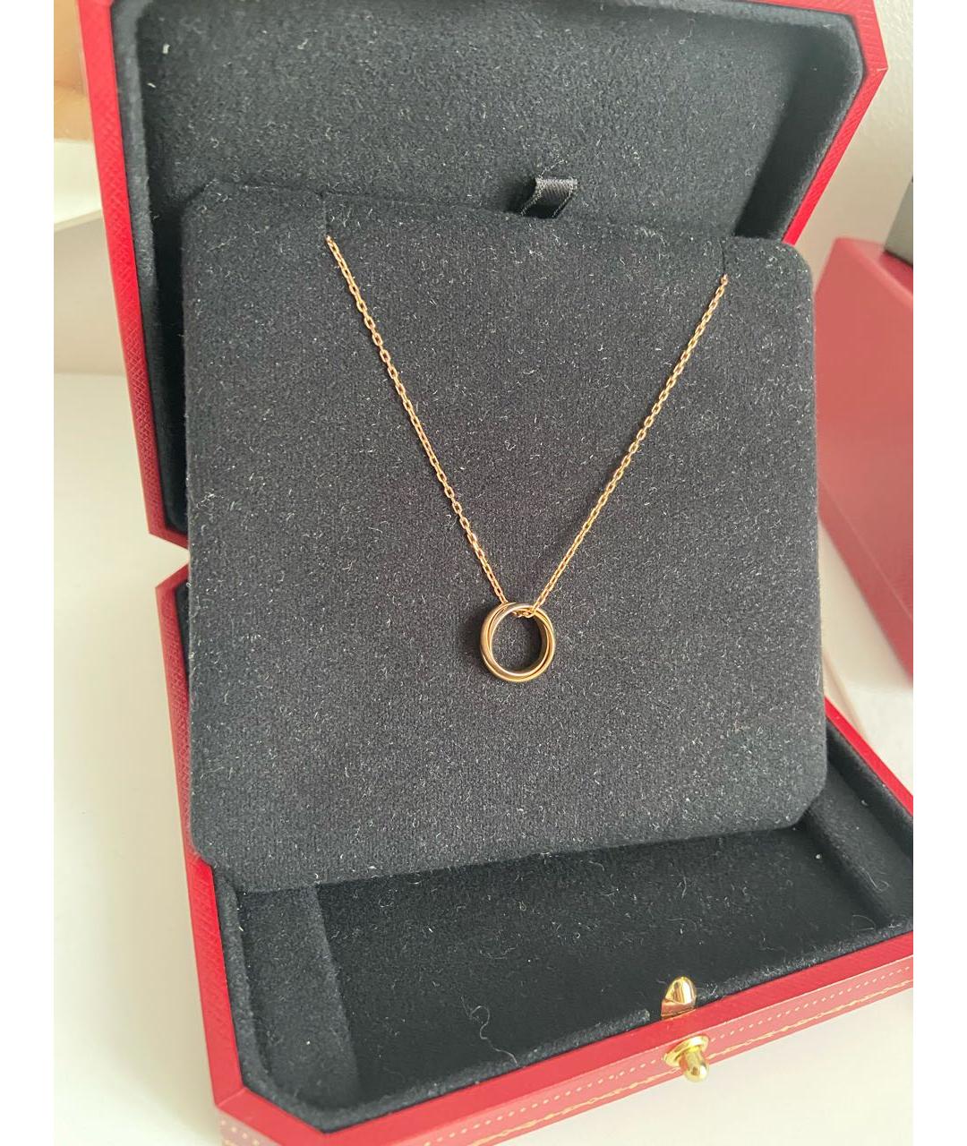 CARTIER Золотая подвеска из розового золота, фото 2