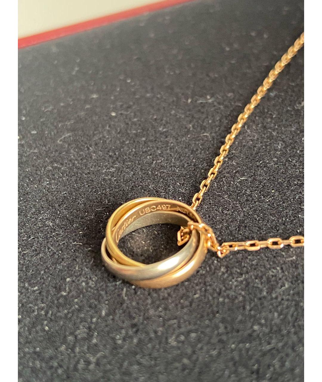 CARTIER Золотая подвеска из розового золота, фото 4