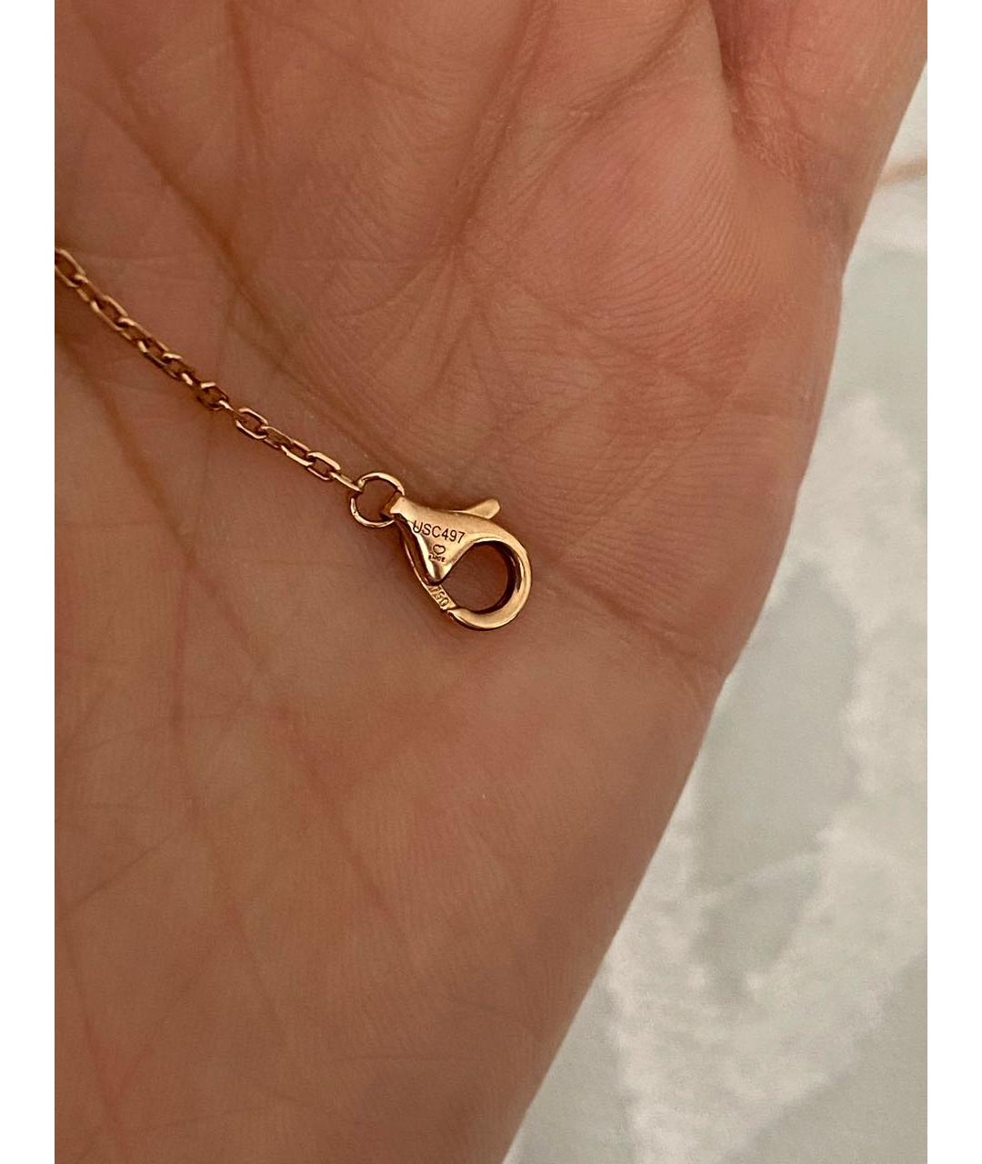 CARTIER Золотая подвеска из розового золота, фото 9