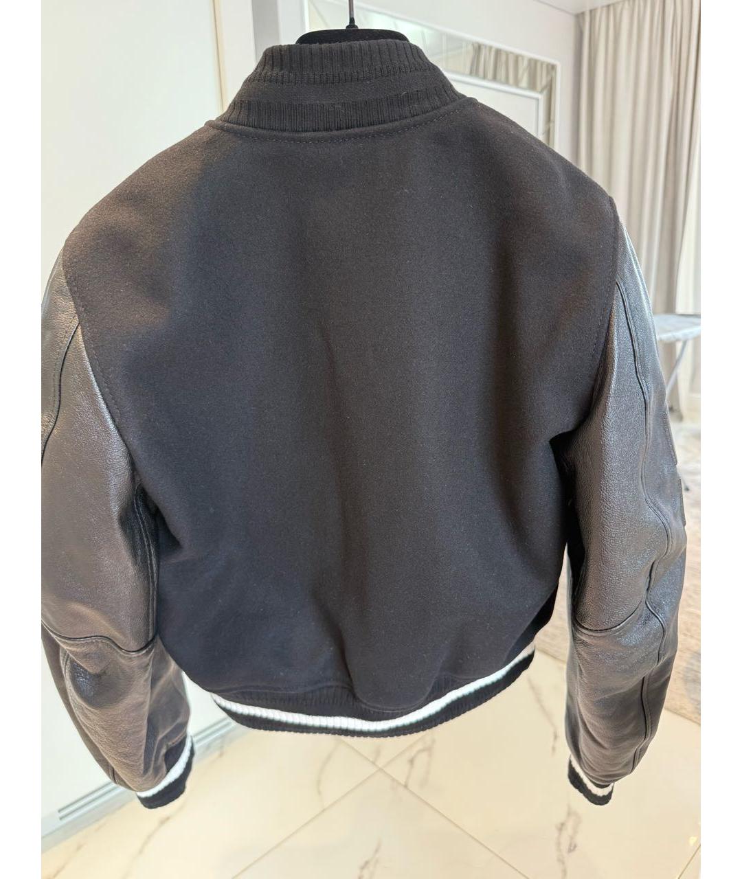 GIVENCHY Черная куртка из экзотической кожи, фото 2