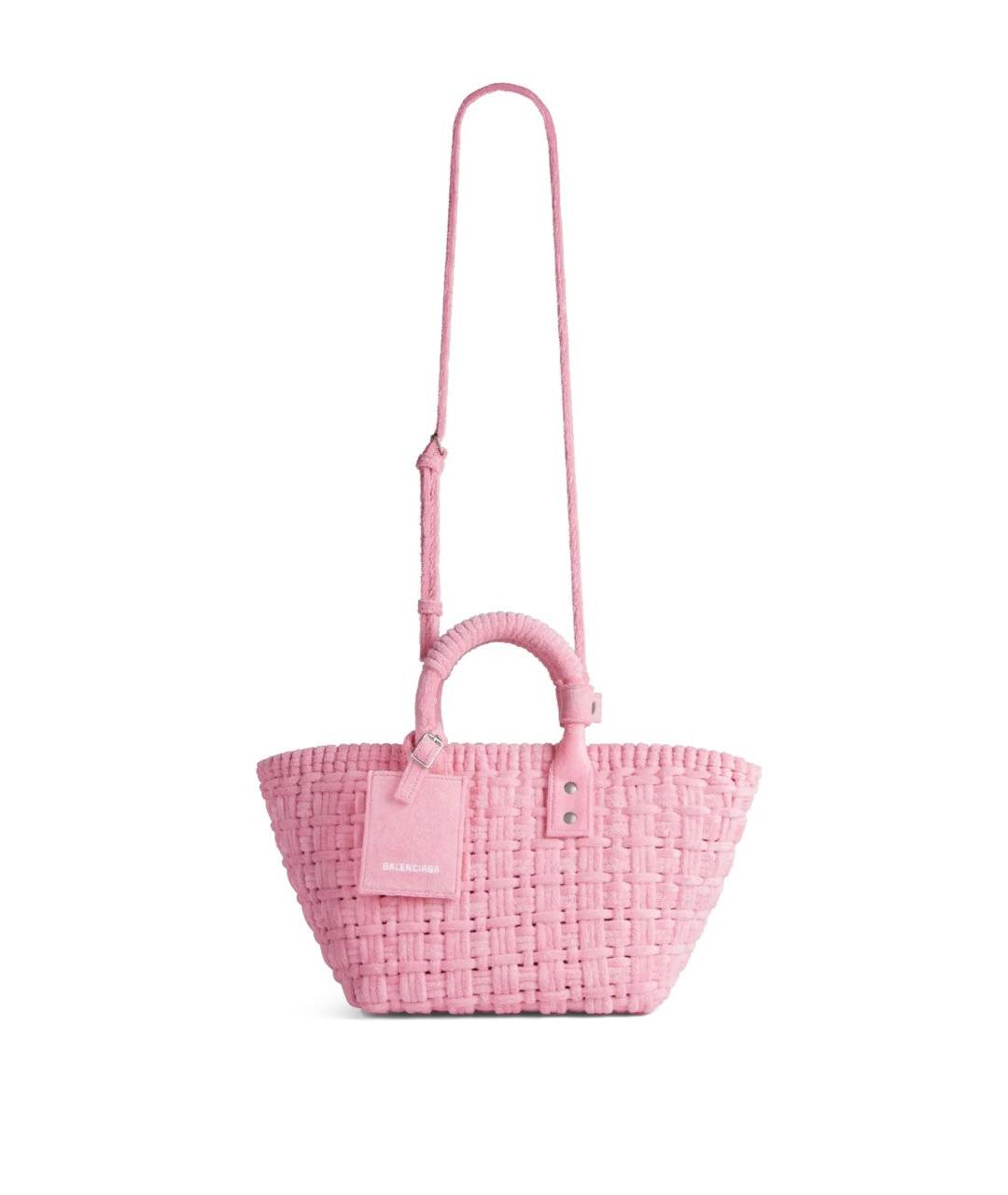 BALENCIAGA Розовая сумка тоут, фото 2