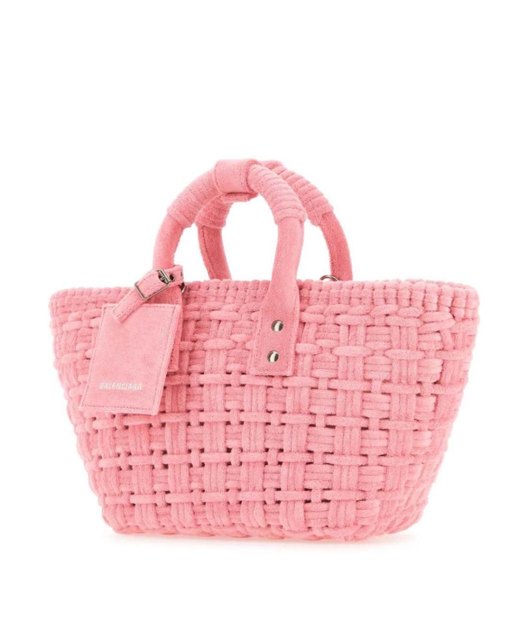 BALENCIAGA Розовая сумка тоут, фото 4