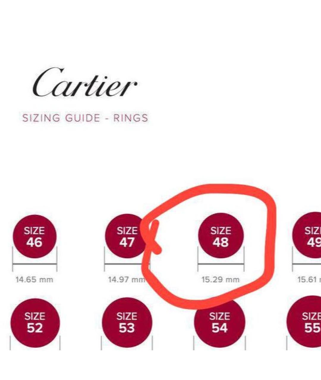 CARTIER Золотое кольцо из желтого золота, фото 5