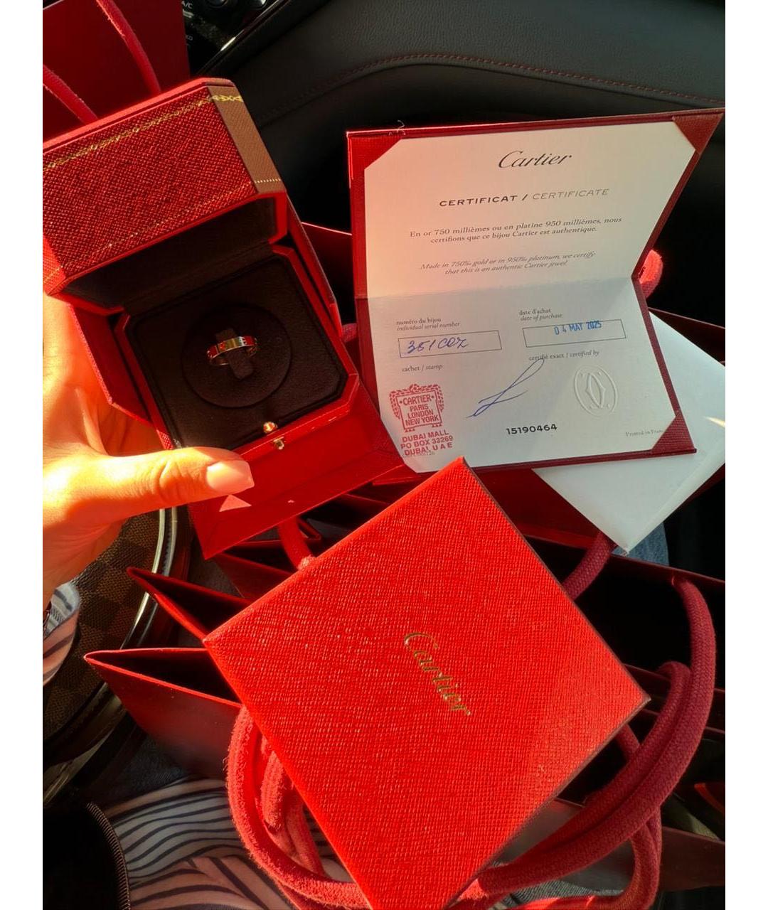 CARTIER Золотое кольцо из желтого золота, фото 6
