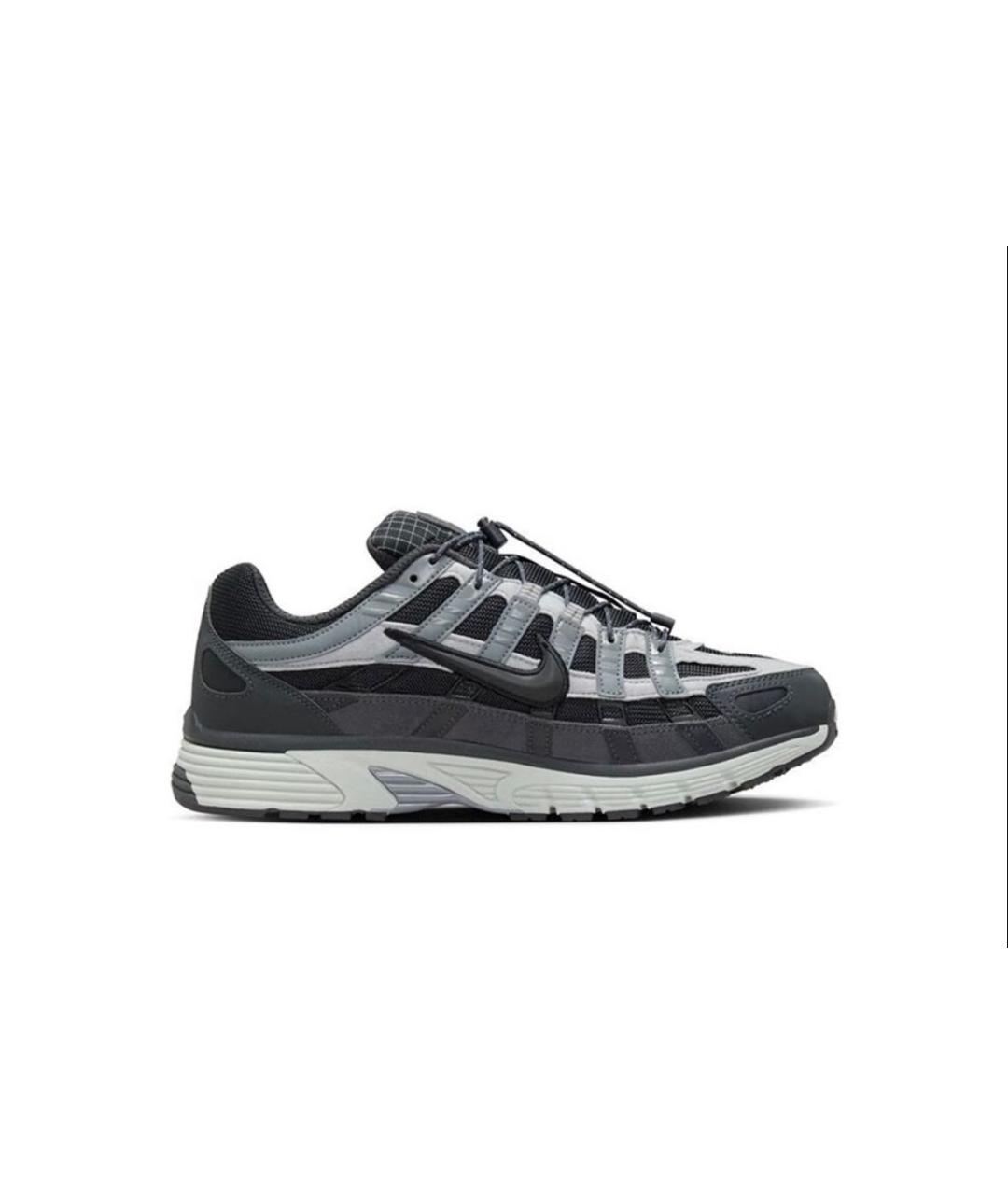 NIKE Антрацитовые низкие кроссовки / кеды, фото 4