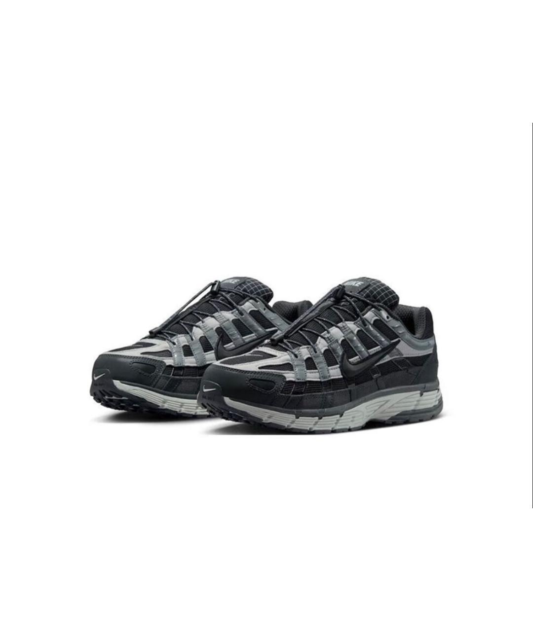 NIKE Антрацитовые низкие кроссовки / кеды, фото 2