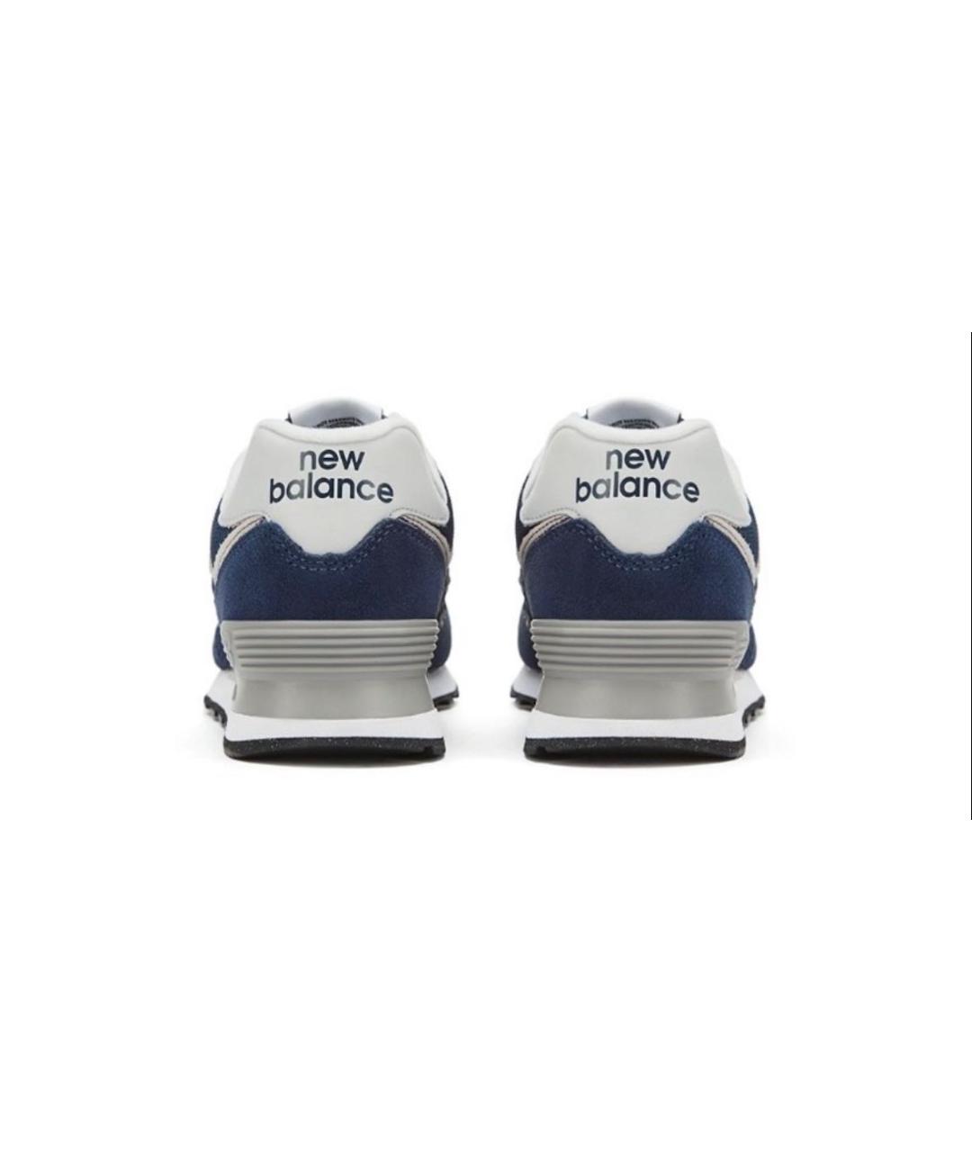 NEW BALANCE Темно-синие низкие кроссовки / кеды, фото 3