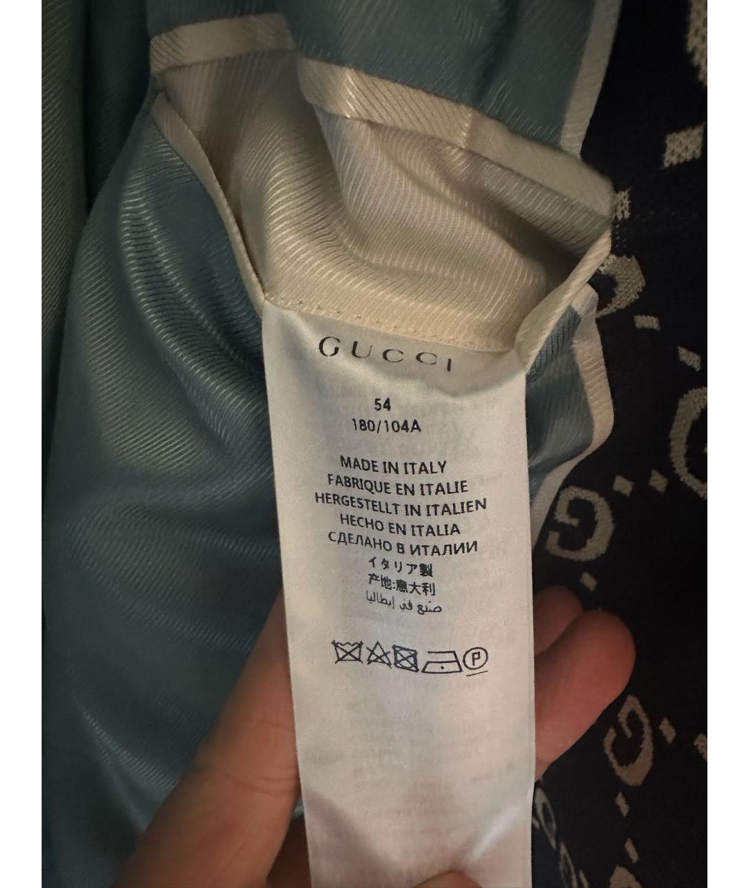 GUCCI Темно-синий пиджак, фото 6