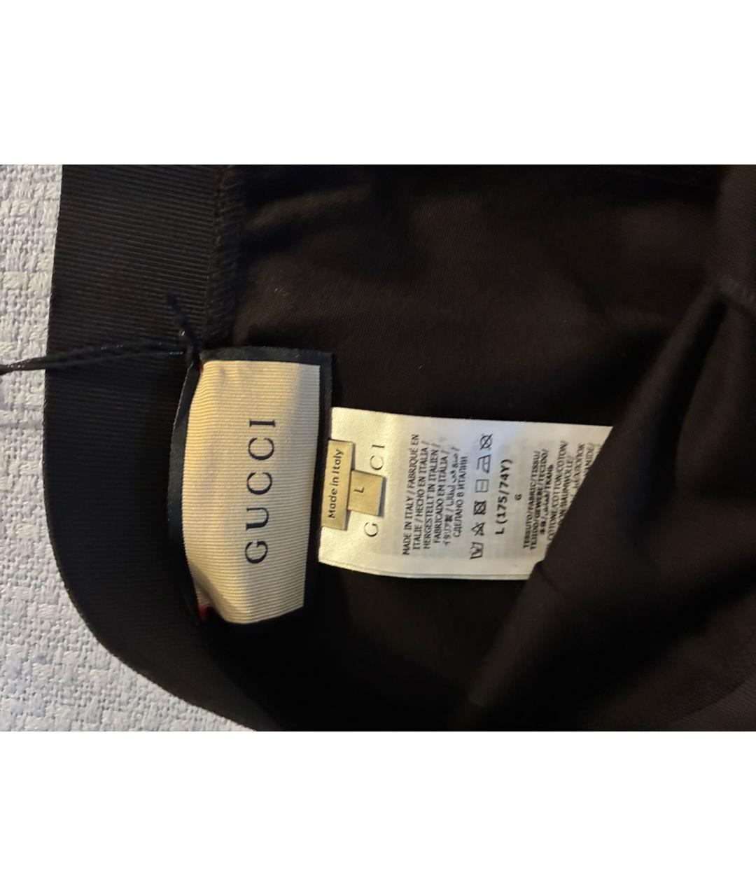 GUCCI Черные леггинсы и велосипедки, фото 5