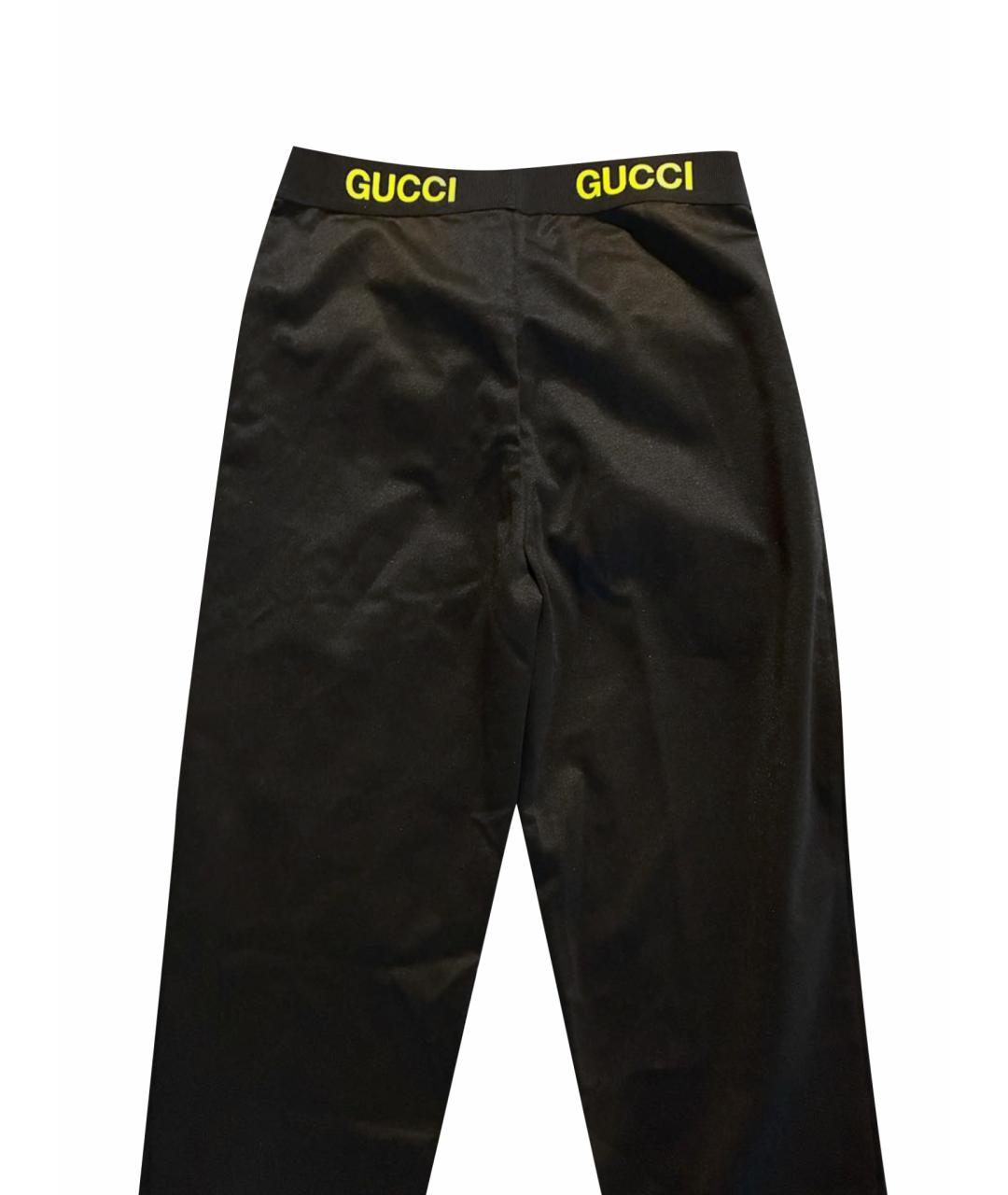 GUCCI Черные леггинсы и велосипедки, фото 7