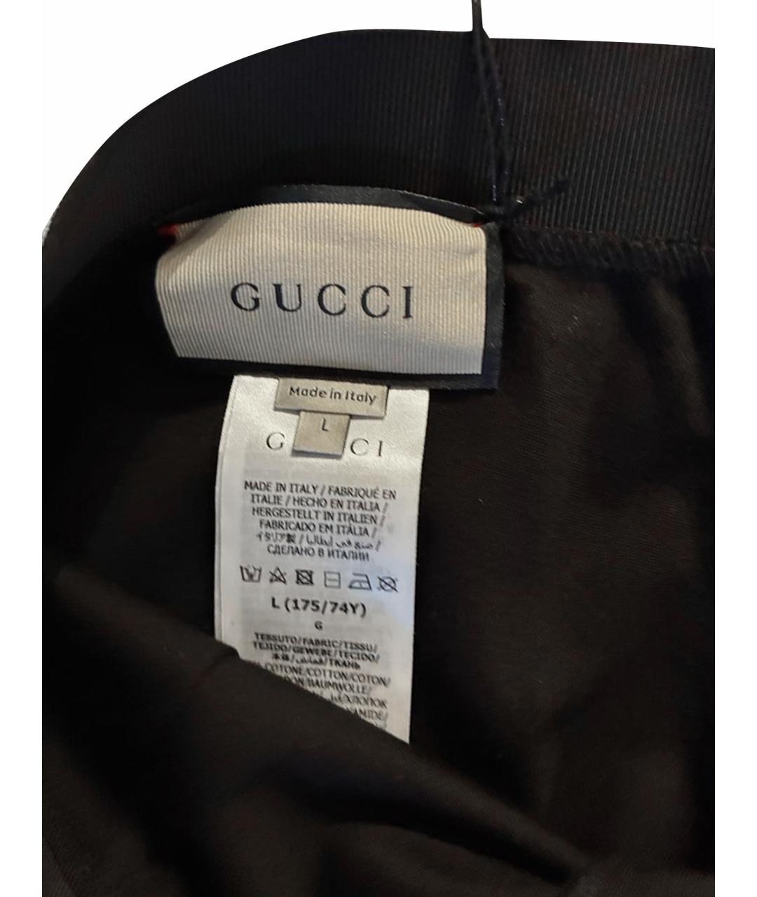 GUCCI Черные леггинсы и велосипедки, фото 7