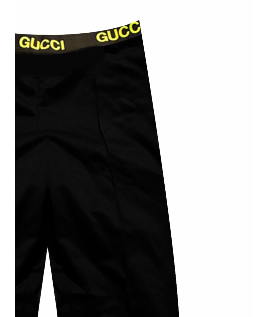 GUCCI Черные леггинсы и велосипедки, фото 8