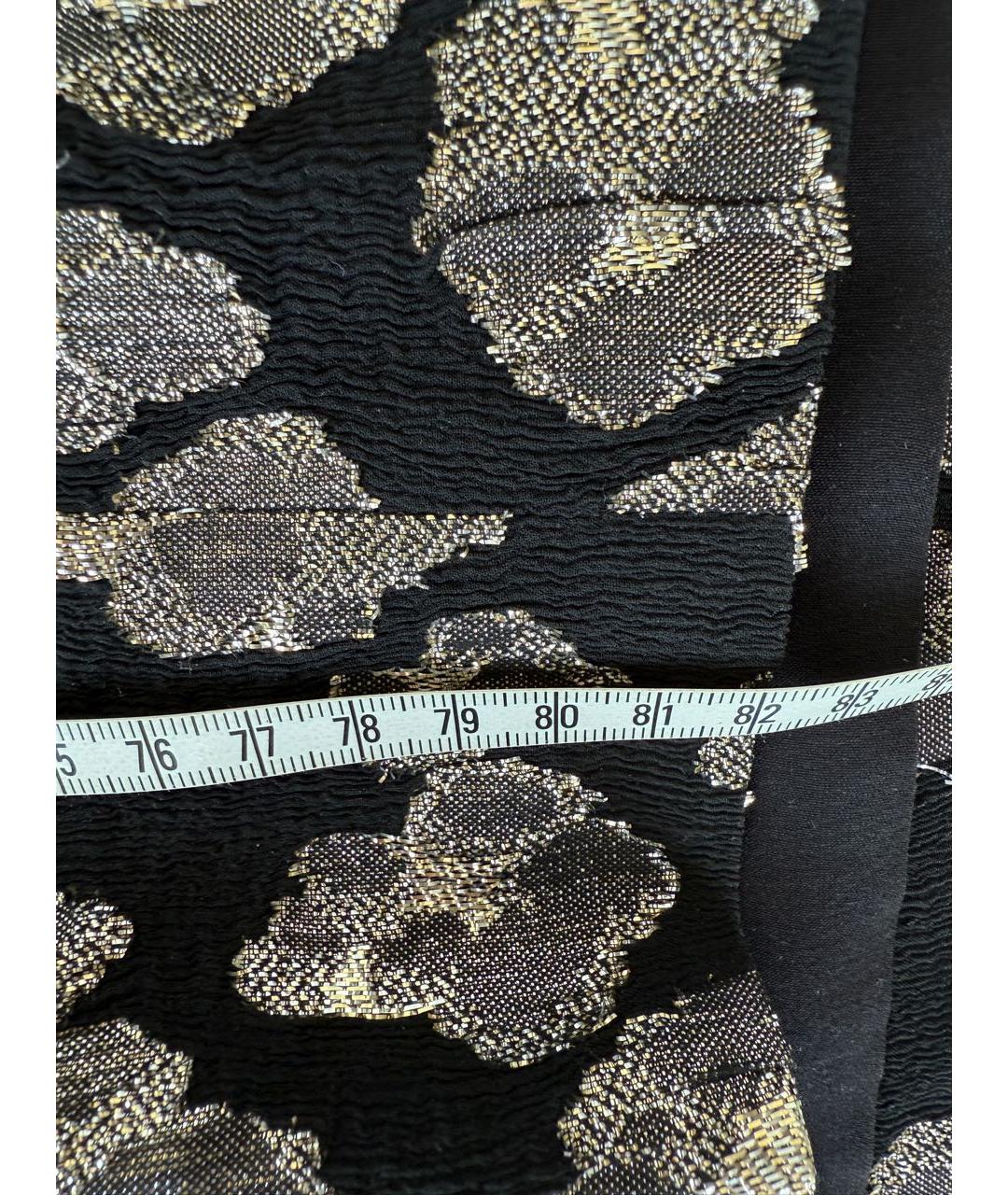 SAINT LAURENT Черное шелковое коктейльное платье, фото 5