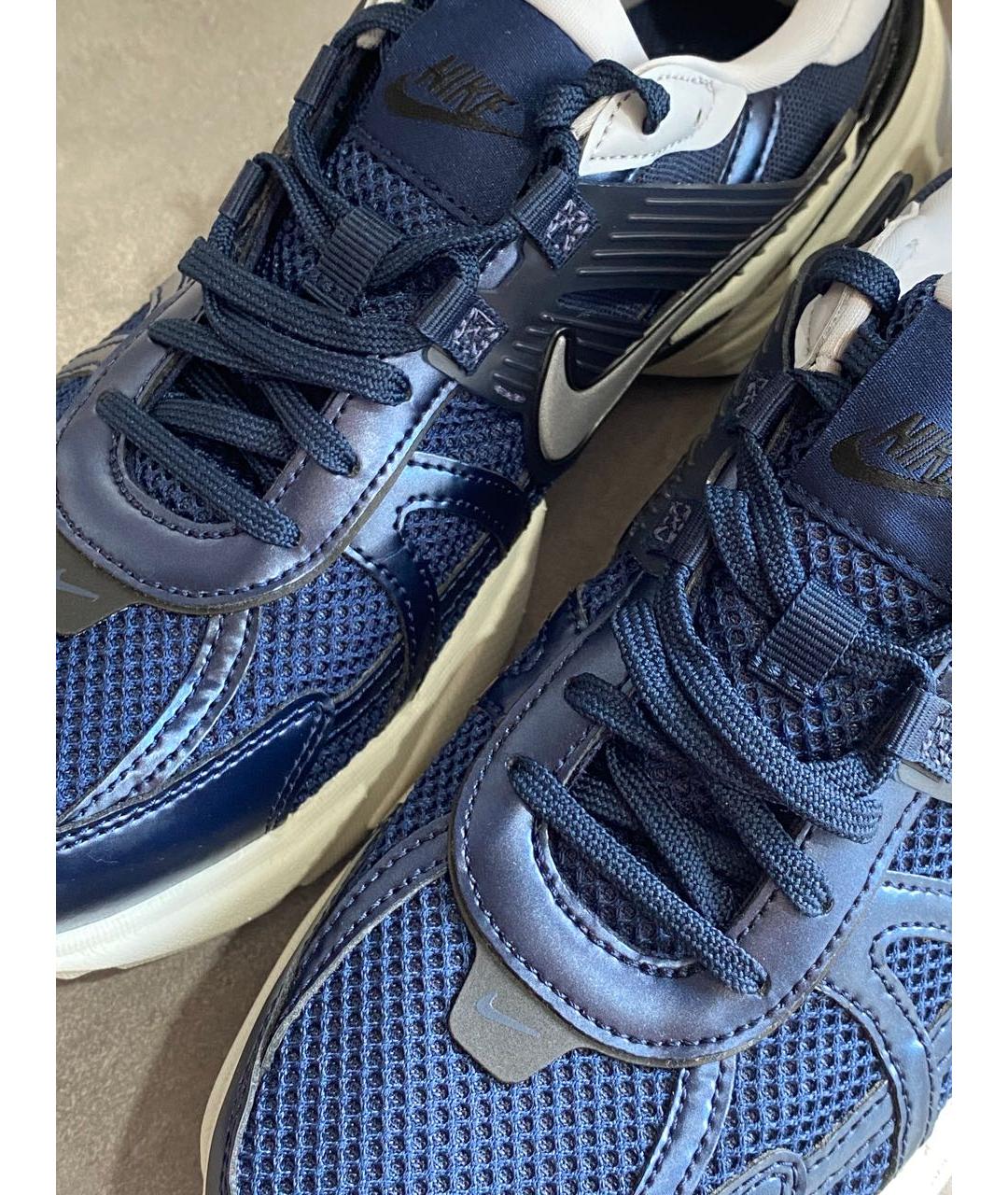 NIKE Темно-синие низкие кроссовки / кеды, фото 4
