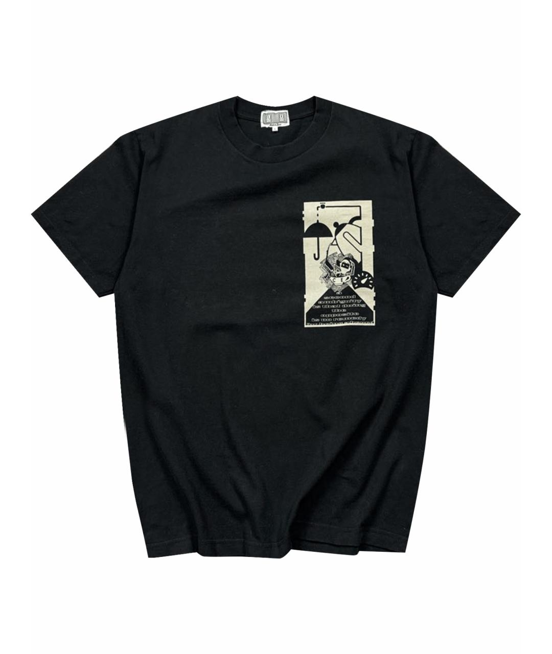 CAV EMPT Черная хлопковая футболка, фото 1