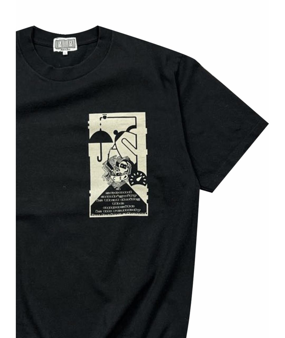 CAV EMPT Черная хлопковая футболка, фото 13