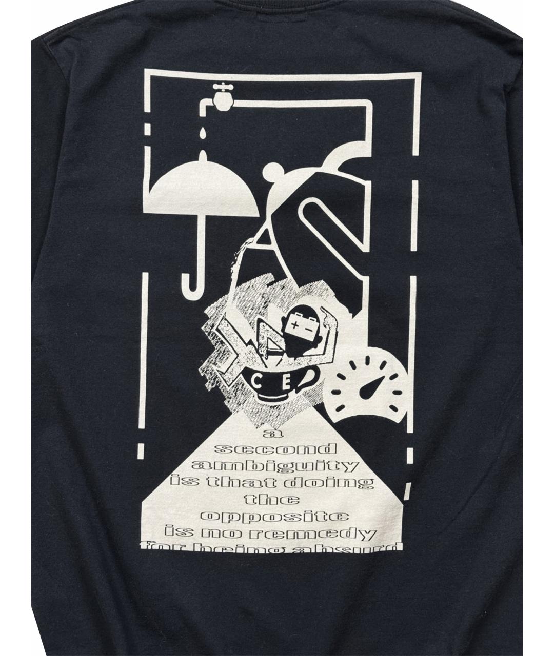 CAV EMPT Черная хлопковая футболка, фото 12