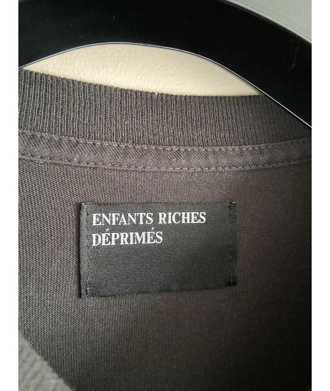Enfants Riches Déprimés Черная хлопковая футболка, фото 6