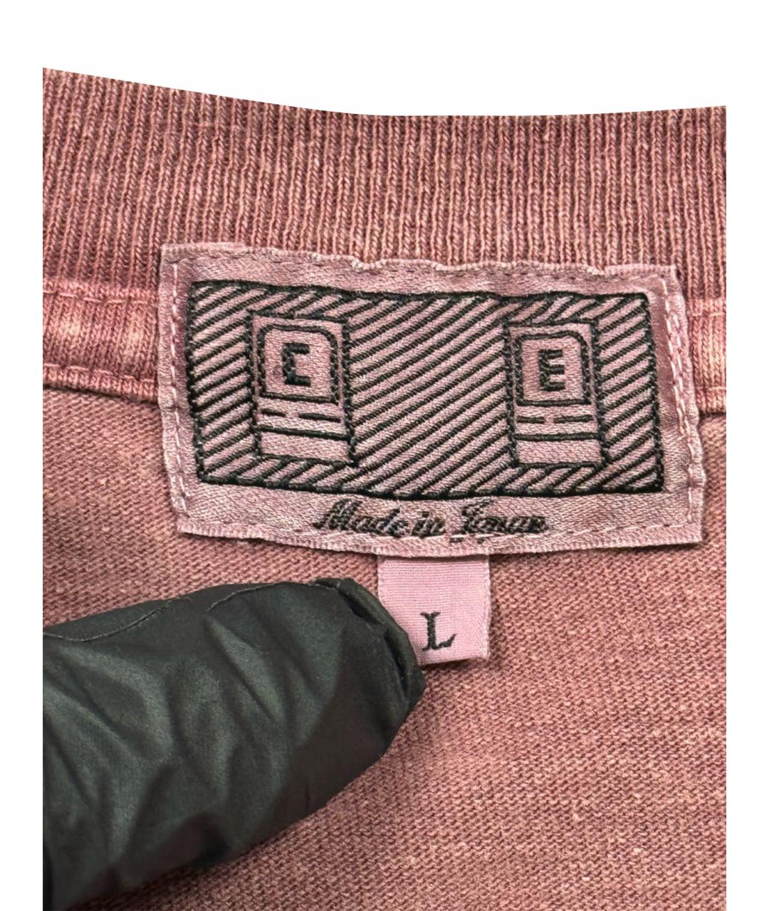 CAV EMPT Красная хлопковая футболка, фото 12