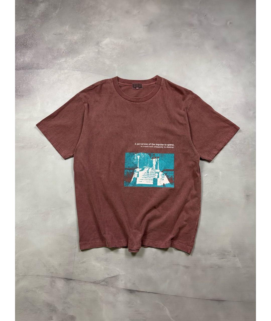 CAV EMPT Красная хлопковая футболка, фото 9