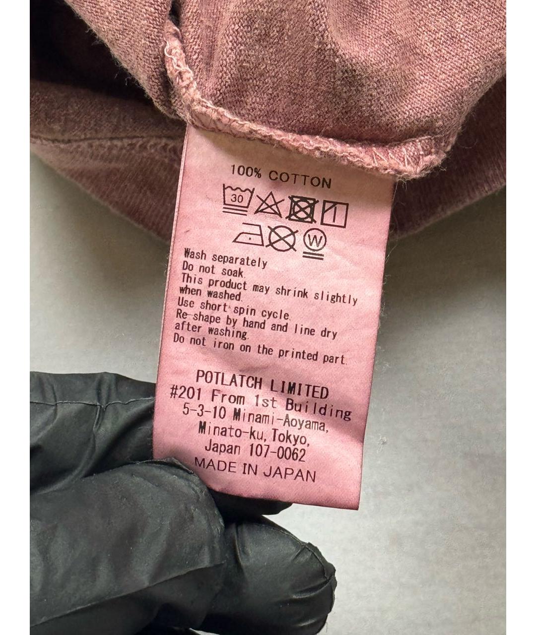 CAV EMPT Красная хлопковая футболка, фото 7