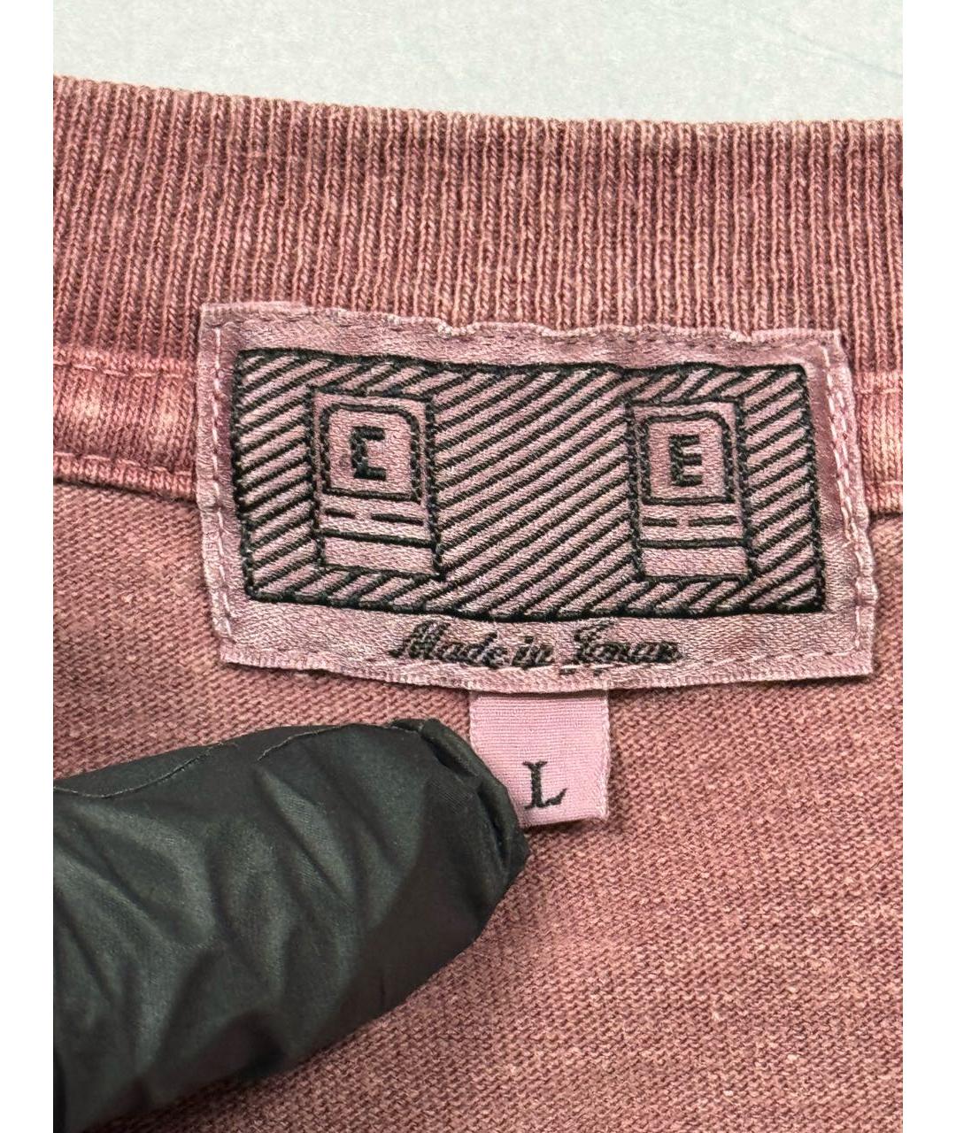CAV EMPT Красная хлопковая футболка, фото 6