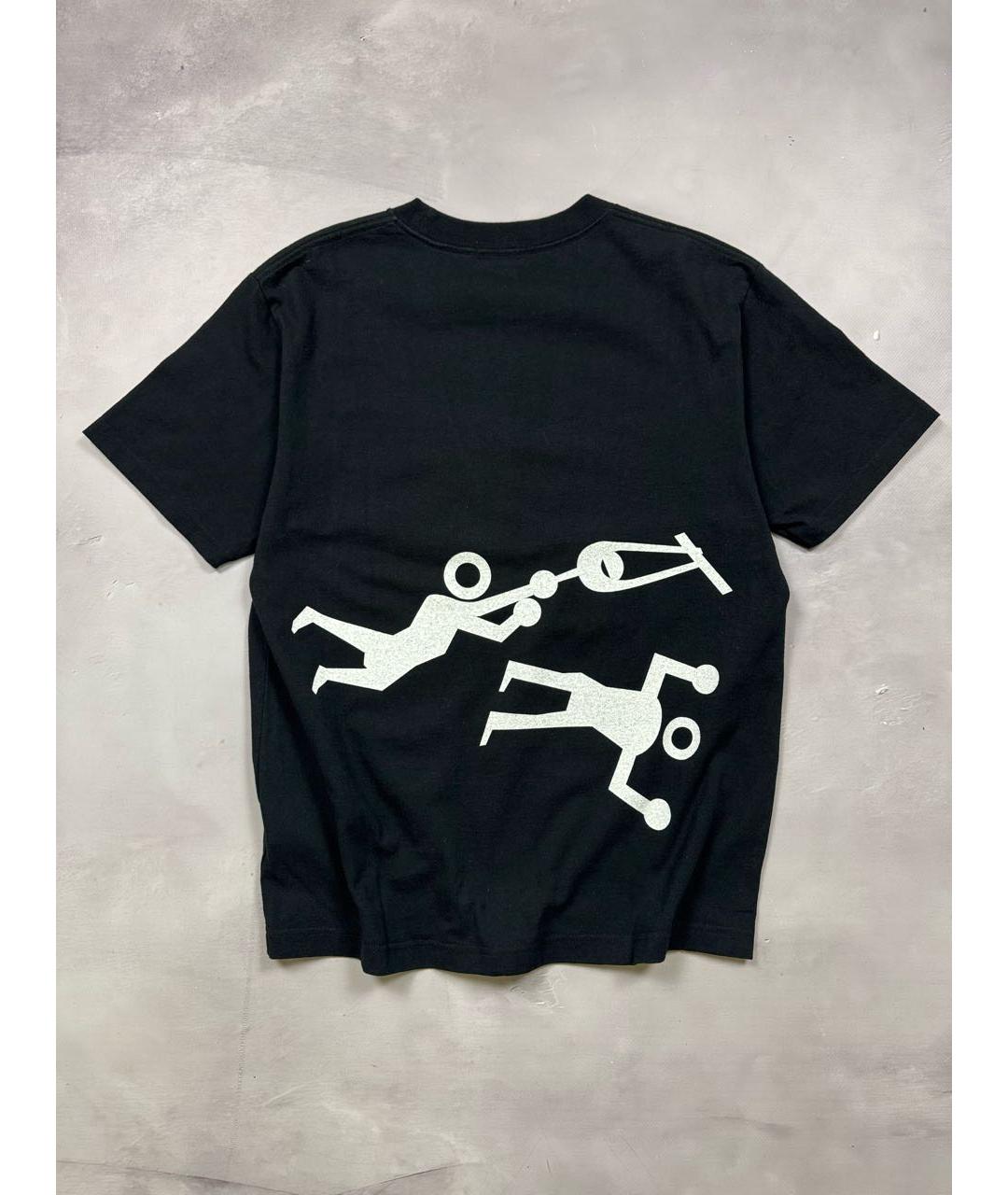 CAV EMPT Черная хлопковая футболка, фото 3