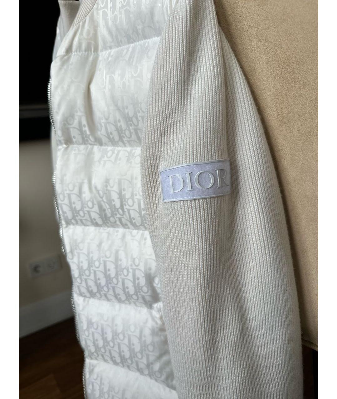 CHRISTIAN DIOR Бежевая полиамидовая куртка, фото 5